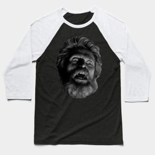 Willem Dafoe face from The Lighthouse Baseball T-Shirt